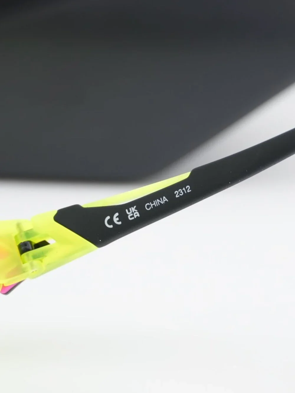 Nike FLYFREE SOAR EV24001 702 Square Sunglasses - Matte Volt